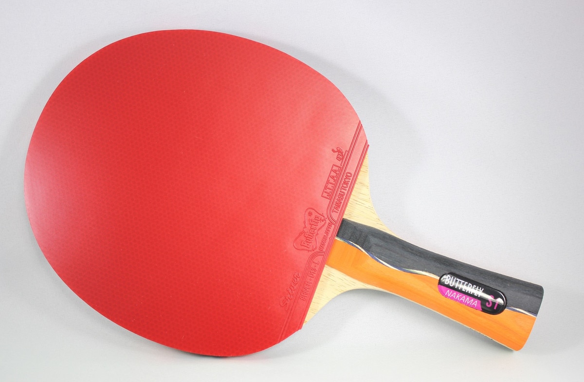 Butterfly Nakama S-1 Racket: Pre-Assembled Racket